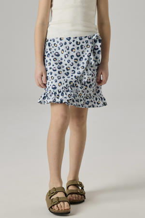 wikkelrok blauw