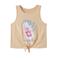 NAME IT KIDS mouwloze top oranje
