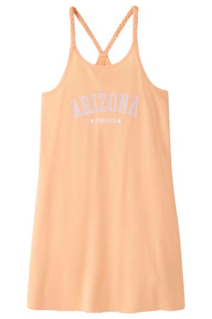 A-lijn jurk oranje