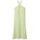 NAME IT KIDS maxi one shoulder jurk rib groen