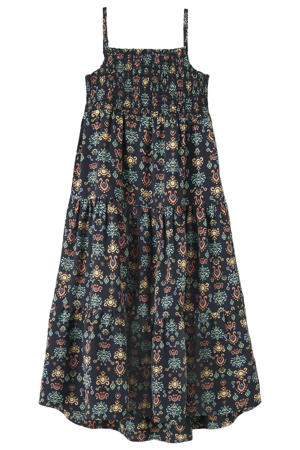 maxi jurk donkerblauw