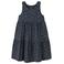 NAME IT KIDS A-lijn jurk met stippen donkerblauw