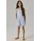 NAME IT KIDS playsuit met blad print blauw