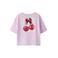 NAME IT KIDS T-shirt met backprint lichtroze
