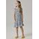NAME IT KIDS midi jurk lichtblauw
