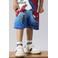 NAME IT MINI Spiderman zwemshort blauw/rood