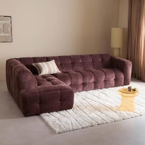 hoekbank Lina hoek links - burgundy