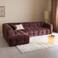 NOUS Living hoekbank Lina hoek links - burgundy