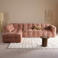 NOUS Living hoekbank links Lina - roze