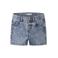 NAME IT MINI denim slim short met bloemen