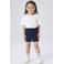 NAME IT MINI regular casual short donkerblauw