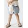 NAME IT MINI mom regular waist short light blue denim