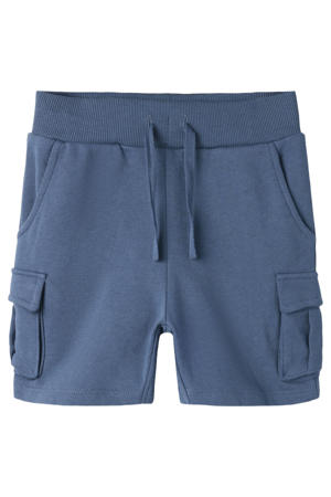 regular sweatshort indigo blauw