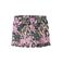 NAME IT MINI regular gebloemde casual short donkerblauw