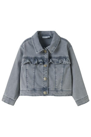 denim spijkerjas light blue denim