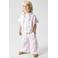 NAME IT MINI wide leg high waist gestreepte casual broek roze