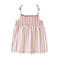 NAME IT MINI gestreepte mouwloze top roze