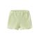 NAME IT MINI regular casual short limegroen met textuur