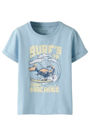 T-shirt lichtblauw