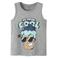 NAME IT MINI tanktop grijs melange