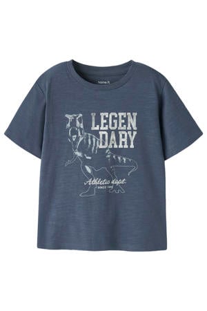 T-shirt blauw