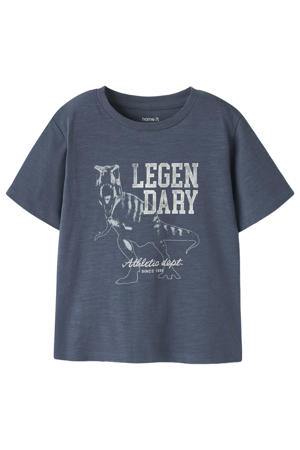 T-shirt blauw