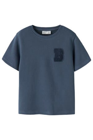 T-shirt donkerblauw