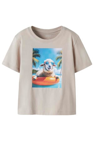 T-shirt greige