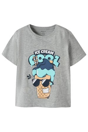 T-shirt grijs melange