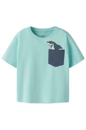 T-shirt lichtblauw