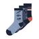 NAME IT MINI sokken - blauw/donkerblauw (set van 3)