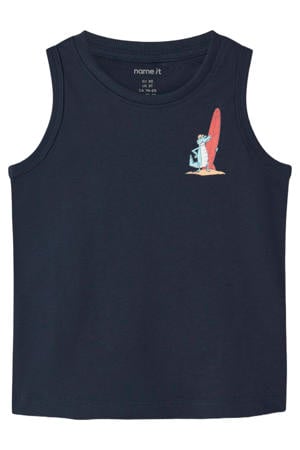 tanktop donkerblauw