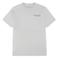 Abercrombie & Fitch jersey T-shirt met backprint lichtgrijs