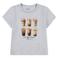 Abercrombie & Fitch jersey T-shirt lichtgrijs