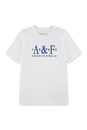 jersey T-shirt wit