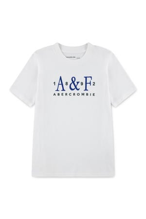 jersey T-shirt wit