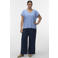 VERO MODA CURVE top blauw