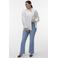 VERO MODA CURVE Vmcscarlet Mr Flared Jeans Mix Cur high waist flared jeans light blue denim