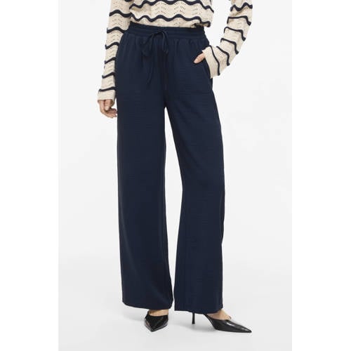 VILA casual broek marine afbeelding