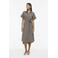 VILA blousejurk taupe