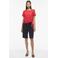 VILA top broderie rood