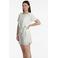 VILA casual short ecru broderie