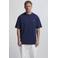 Vänner relaxed T-shirt met backprint donkerblauw