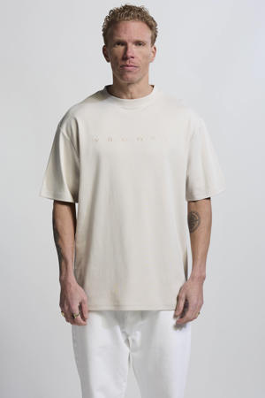oversized T-shirt beige