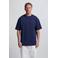 Vänner oversized T-shirt met backprint donkerblauw