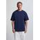 Vänner relaxed T-shirt met backprint donkerblauw