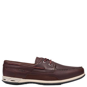 Orson Sail leren bootschoenen donkerbruin