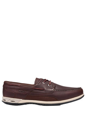 Orson Sail leren bootschoenen donkerbruin