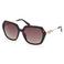 GUESS zonnebril GU00267 met tortoise print bruin
