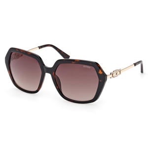 zonnebril GU00267 met tortoise print bruin